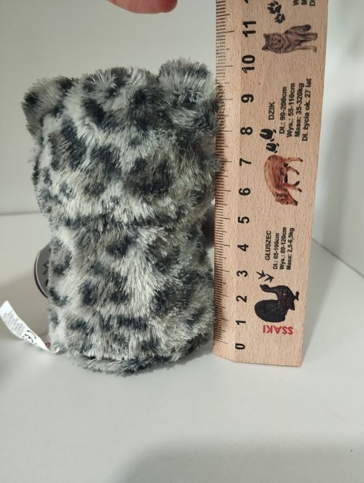 Mini motsu maskotka szary kotek tygrysek 10cm