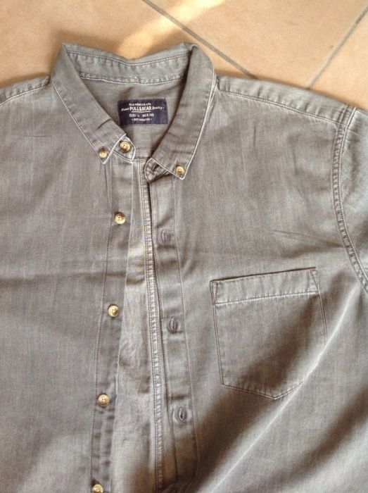 Koszula Pull and Bear krótki rękaw