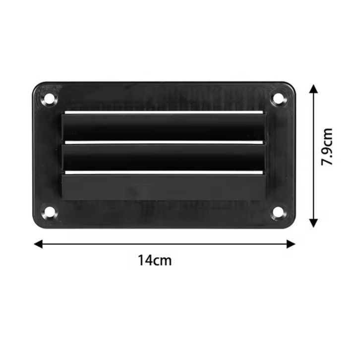 2 grelhas ventilação plastico