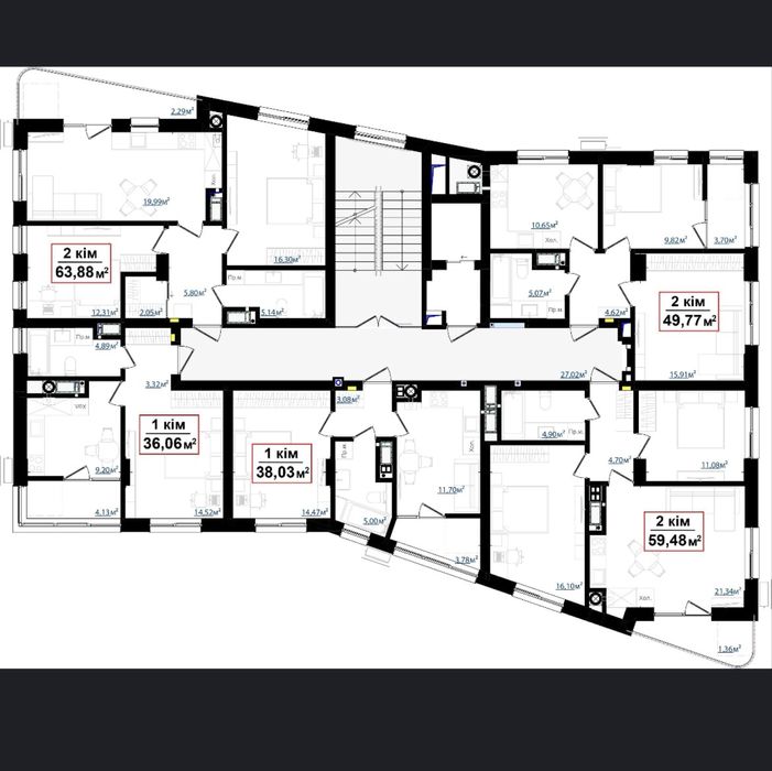 1-кімн квартира, вул.Федьковича жк.Альпійський