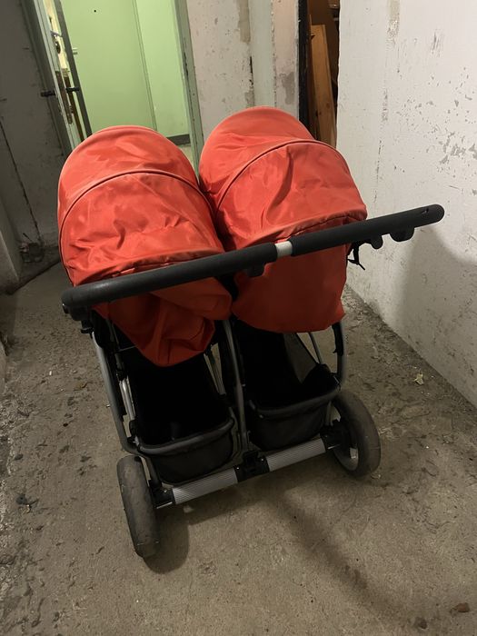 Wózek dzieciecy podwójny