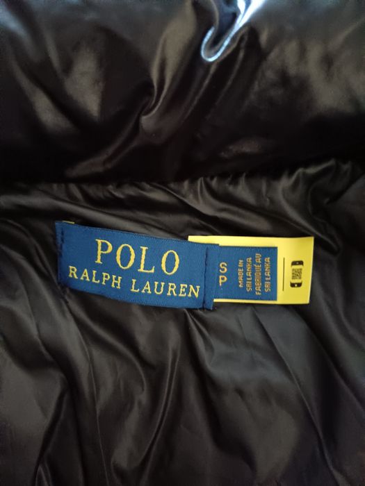 Casaco/quispo da Polo Ralph Lauren, preto, S/M, novo