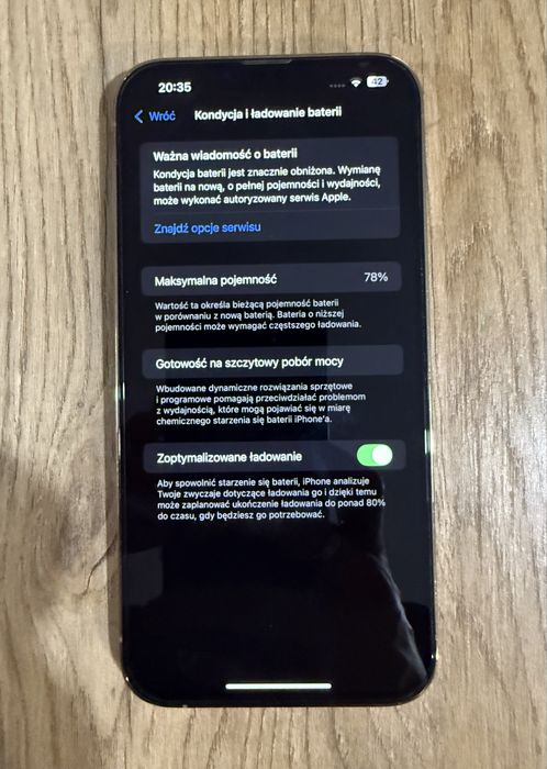 Apple iPhone 13 pro max zloty 128 gb gold bez możliwości blokady