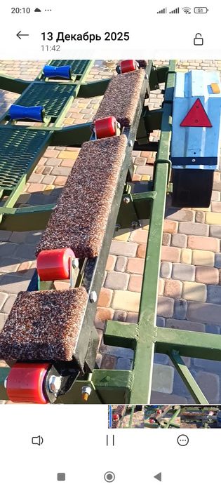 Ложементы роликовые для лодочного прицепа