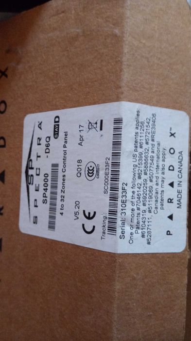 Alarm  nowy Paradox do na budynek budynku