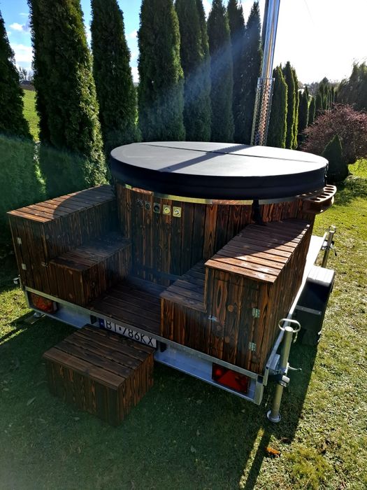 WYNAJEM mobilna Balia/Jacuzzi i mobilna Sauna