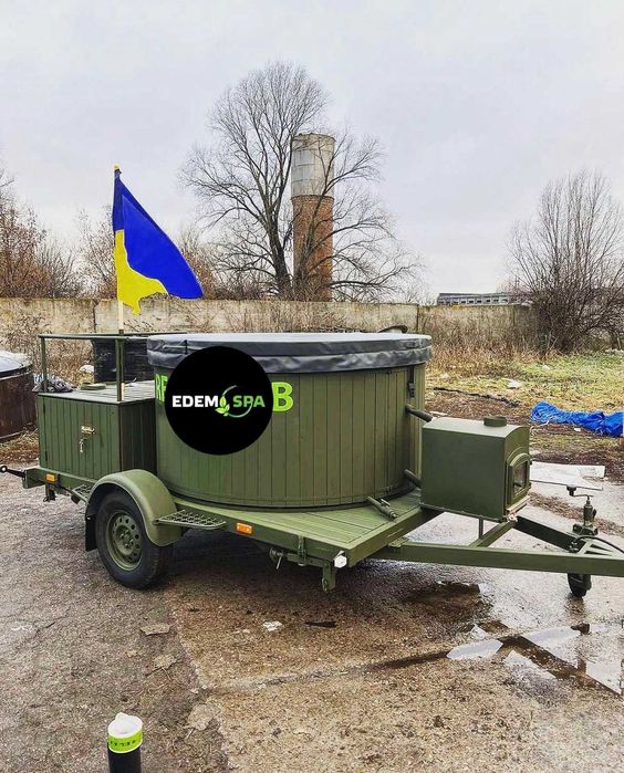 Спа купель на колесах від Виробника! Джакузі на колесах.Лазня мобільна