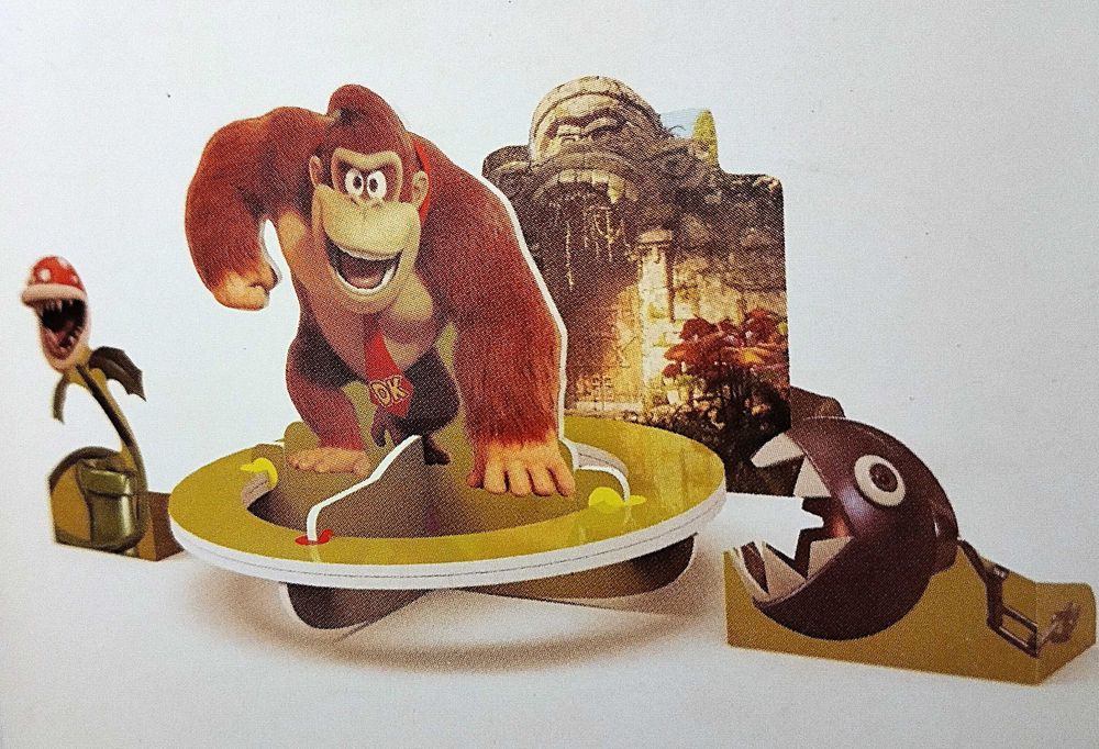 Mario e Donkey Kong Spinners - Super Mario Movie Macdonalds 2022