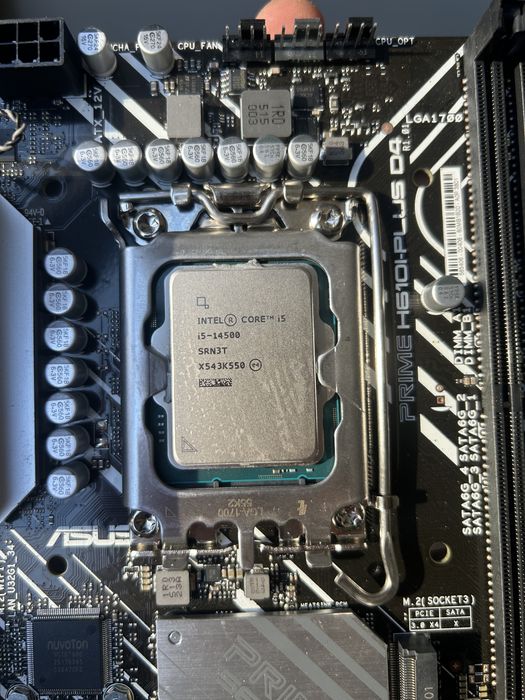 Комплект Mini-ITX: Intel Core i5-14500 + ASUS Prime H610I-PLUS D4 (LGA1700)