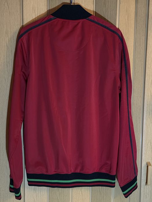 Czerwona, sportowa, rozpinana bluza. Cropp L