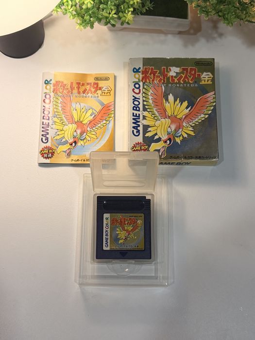 Jogo Pokemon Gold Gameboy JAP