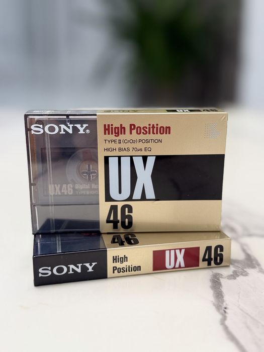 SONY UX 46 — нові запечатані аудіокасети з Японії ‼️
