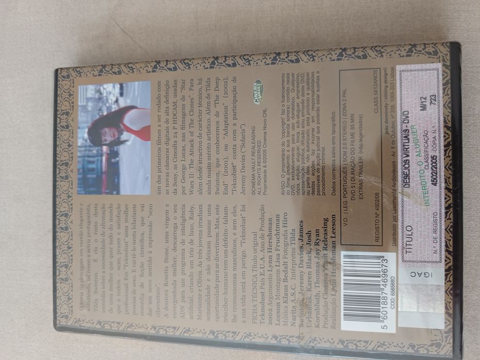 DVD desejos virtuais
