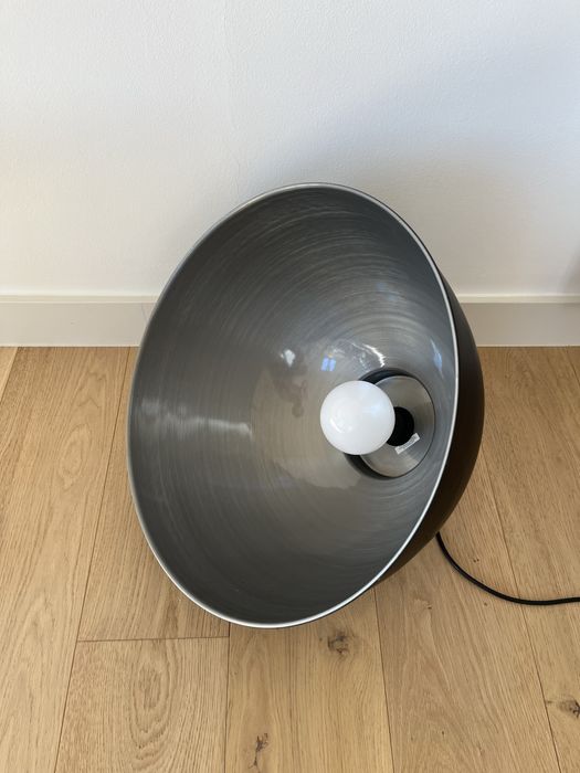 Abajur metalico preto