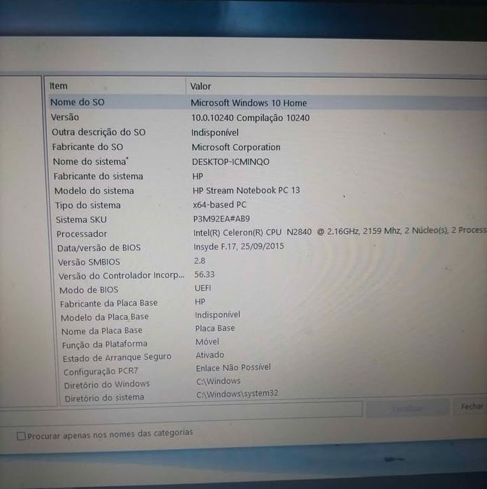 Vendo PC HP por ter outro