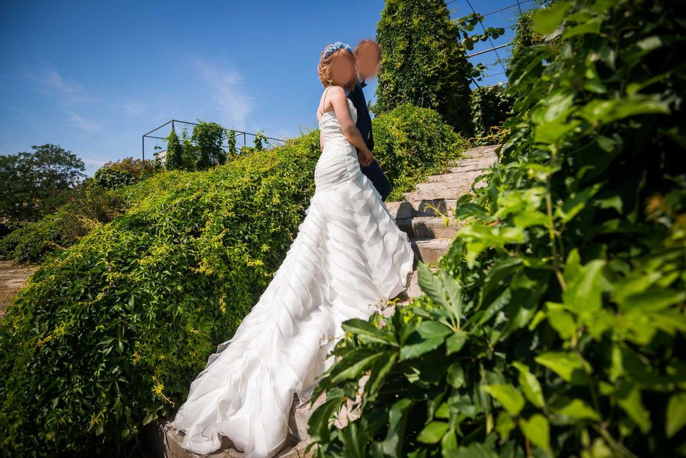 Весільна сукня стан нової. Розм. S/44. Іспанія. Свадебное платье