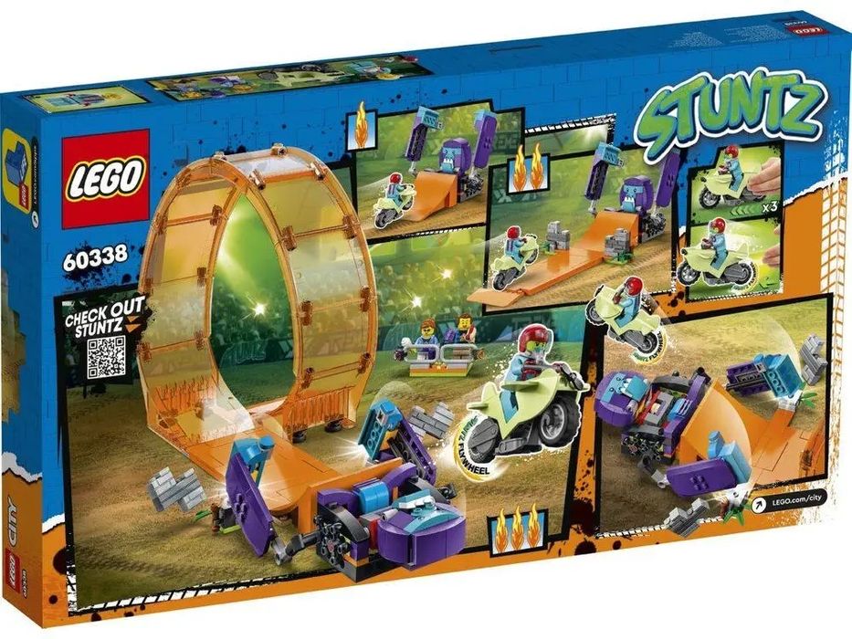 LEGO City Stuntz 60338 – Каскадерська петля «Удар шимпанзе»(оригал)