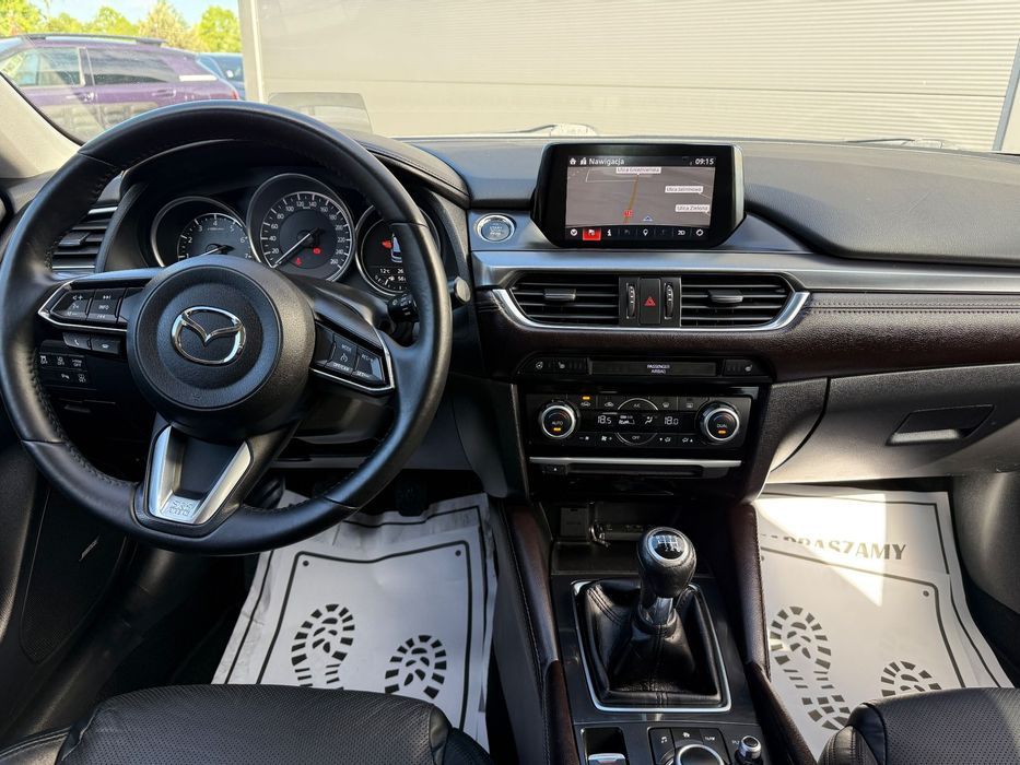 Mazda 6 Bezwypadkowe*1Wlasciciel*Serwisowan*Full Wersja*Fak