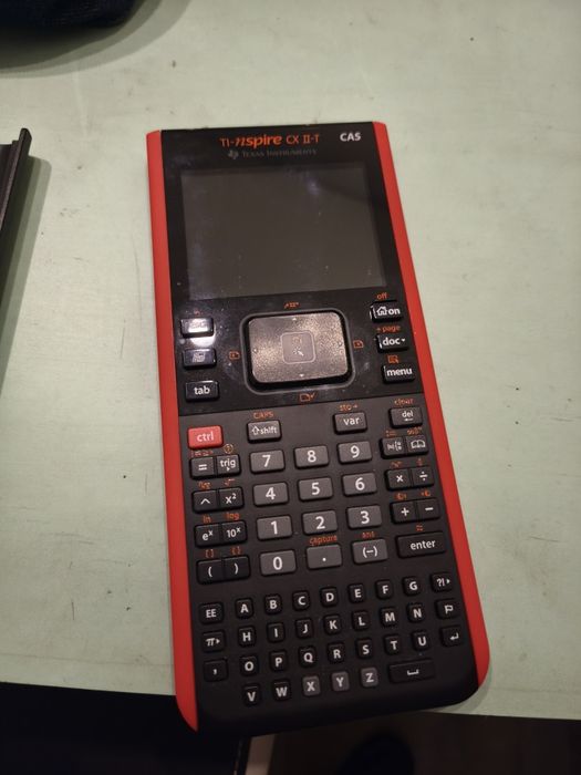 Máquina calculadora Texas nspire cx II-T cas