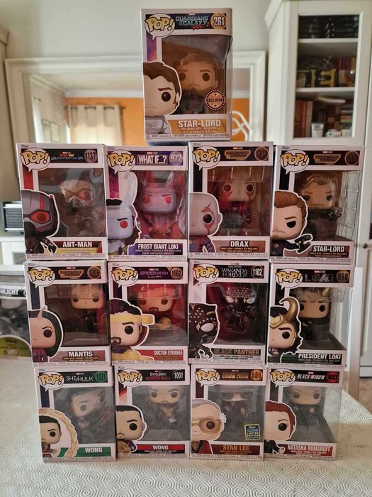 Funko Pop's Marvel