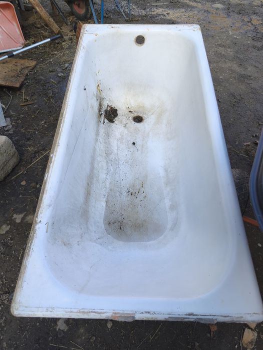 Wanna żeliwna masywna