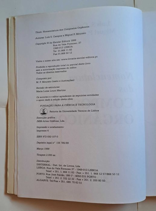 Nomenclatura dos Compostos Orgânicos