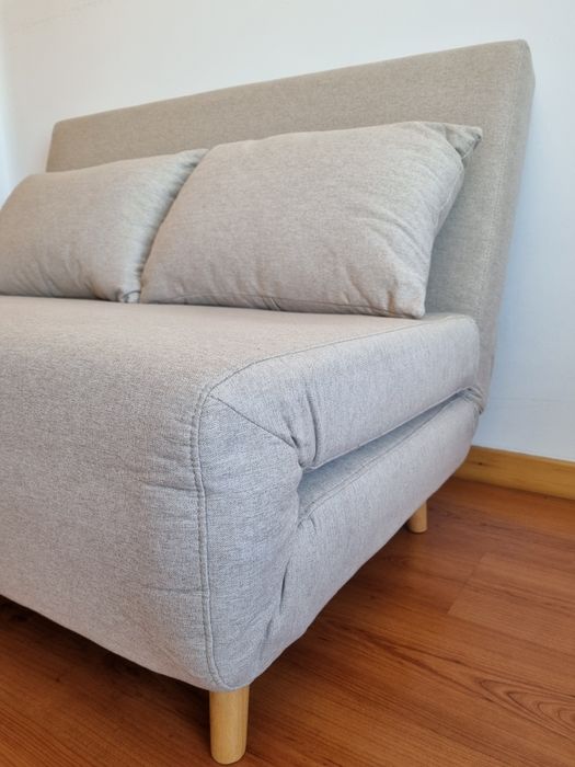 Sofá-cama de 2 lugares, como novo