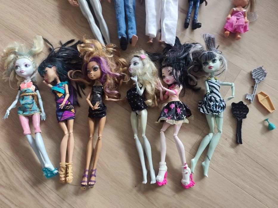 Lalki Barbie Ken monster high