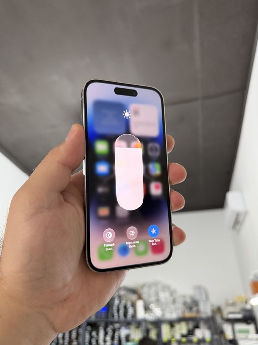 Apple Iphone 14 Pro 128 gb 100% айфон про фіз сім білий