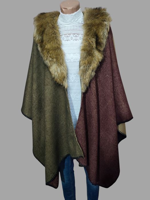 Шикарное пончо, накидка.