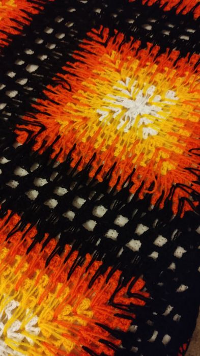 Manta em lã/ colcha