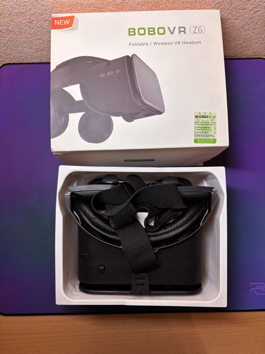 VR гарнітура BOBOVR Z6 з навушниками (для смартфона, 3D звук)
