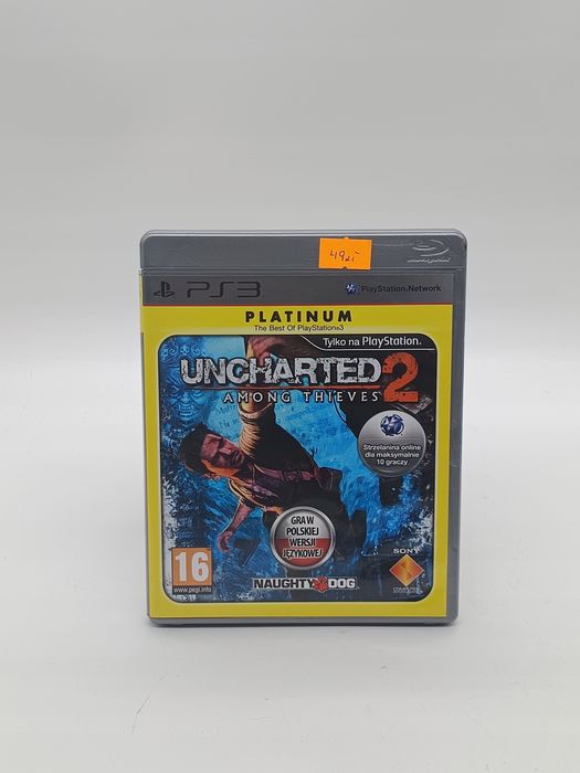 uncharted 2 pośród złodziei playstation 3 (ps3) pudełkowa