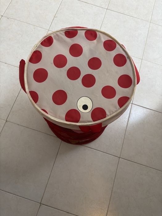 Cesto arrumacao brinquedos