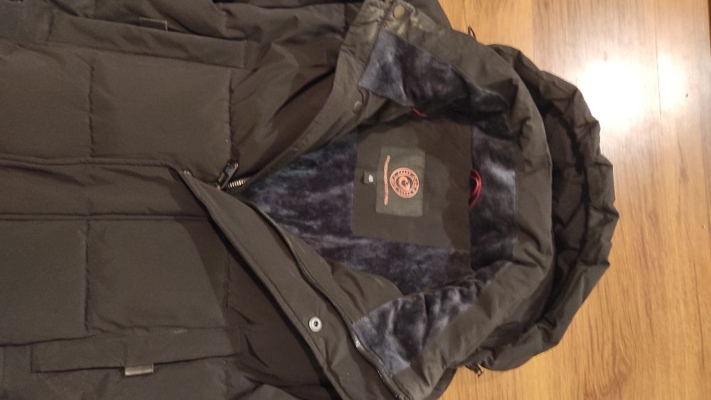 Зимова тепла довга куртка Zaka розмір M-L 46-48р фабрична парка аляска