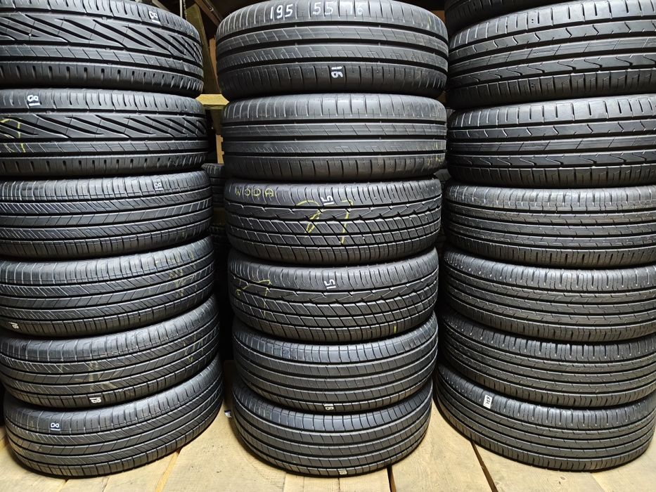 195/55 R16 Michelin Hankook Continental uniroyal toyo Barum Kumho itp para