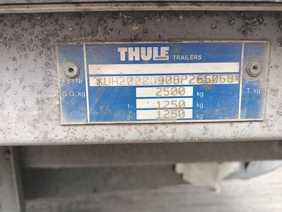 Прицеп Тьхул 2008р.