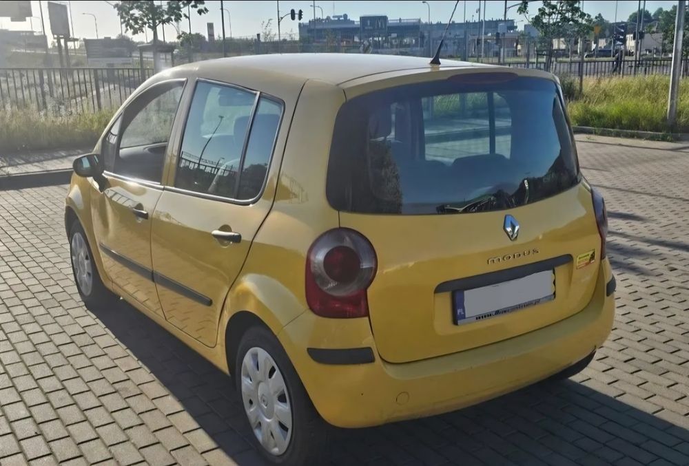 Renault Modus 1.5 dci, KLIMA, osobowy, zarejestrowany PL, OKAZJA!