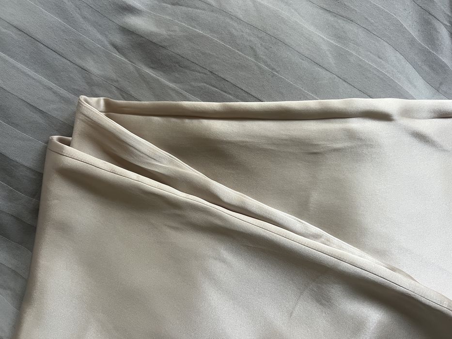 Spodnie 100% jedwab morwowy / 100% silk – luksusowe beżowe (beige)