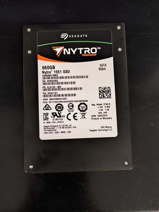 SSD 960GB Seagate Nytro 1551 Enterprise SATA 6Gb/s