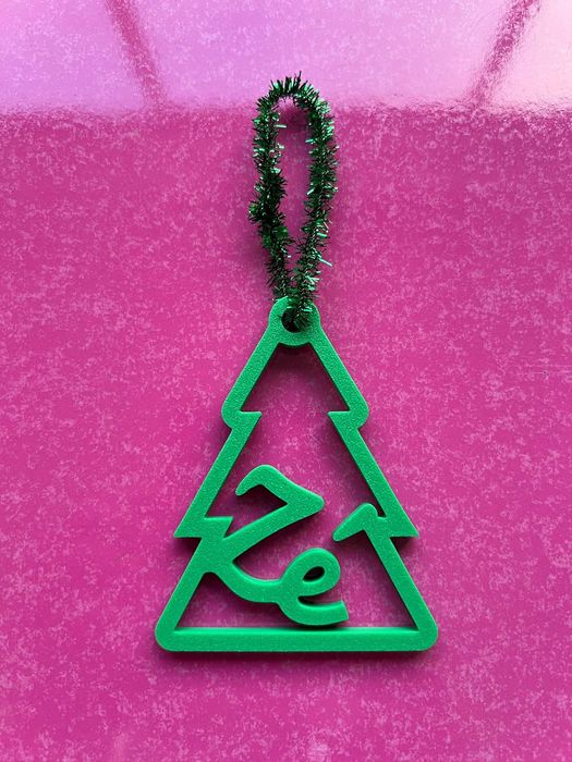 Enfeites de Natal Personalizados em 3D