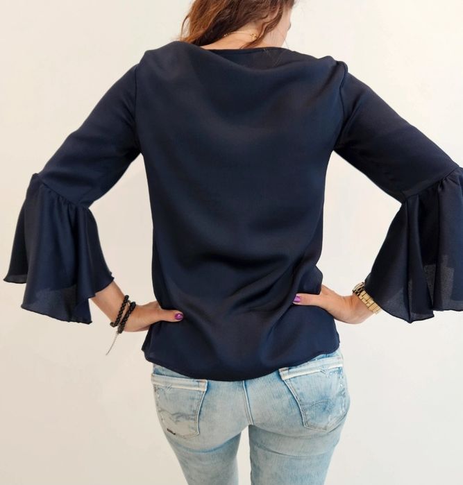 Camisa/blusa azul da Scripta mangas largas 36