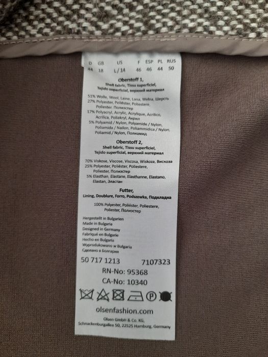 Okrycie wierzchnie damskie Olsen