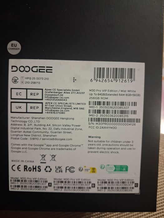 DOOGE M30 Pro VIP Editiom