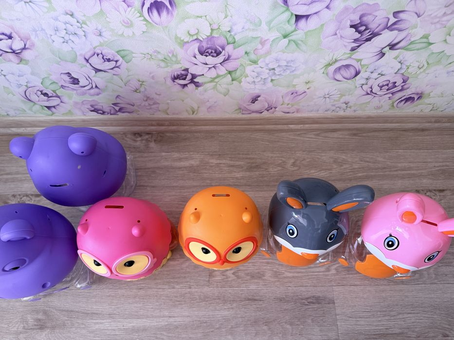 Игрушки-копилки/ обьемные игрушки звери/ скарбнички