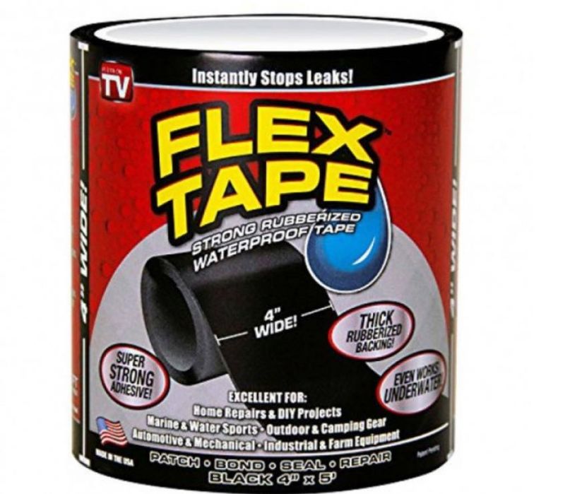 Водонепроникна клейка стрічка. Водонепроницаемая лента скотч 10х150 см