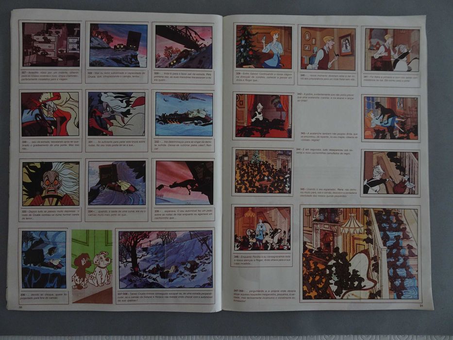 Caderneta de cromos completa - Os 101 Dálmatas - Panini - Agência Portuguesa de Revistas