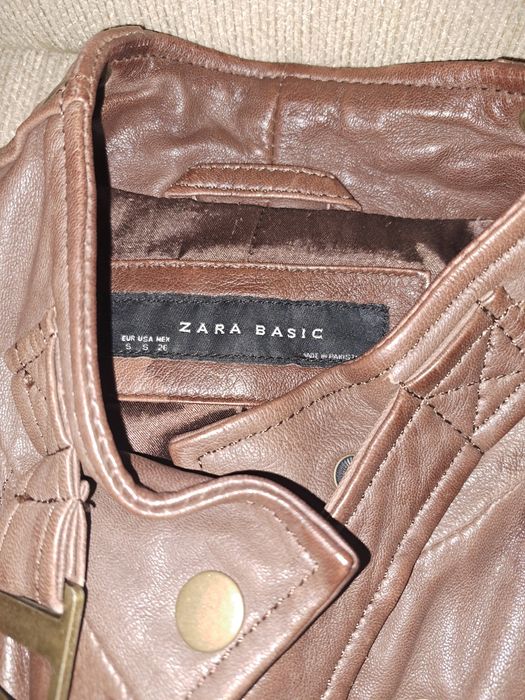 Casaco em pele genuina