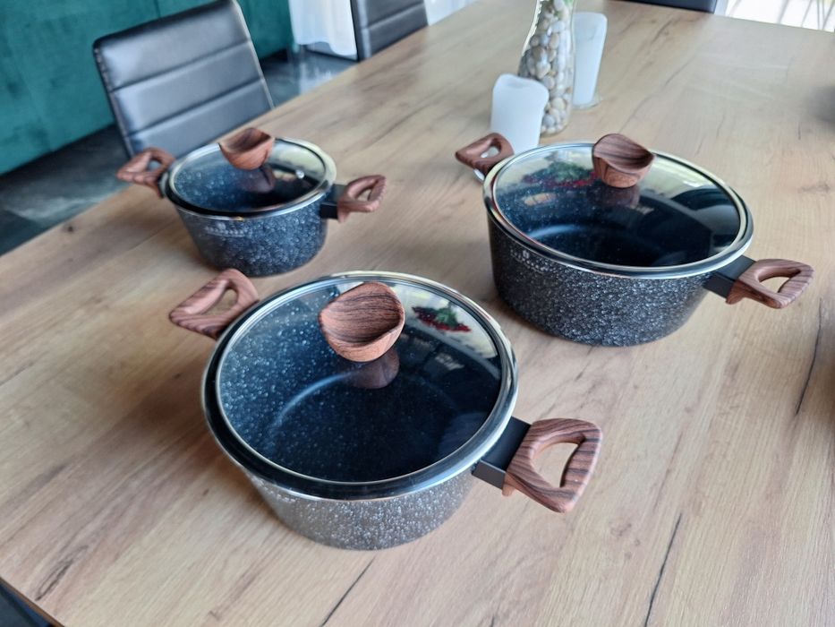 Zestaw garnków Edenberg NOWE