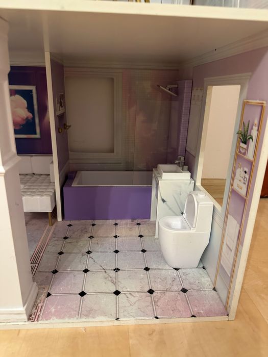 Domek Rainbow High z lalkami